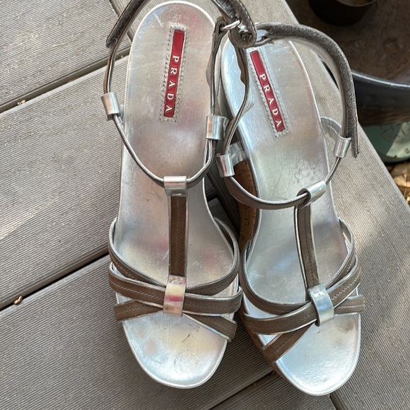 Prada wedges size 7.5 - Picture 4 of 12